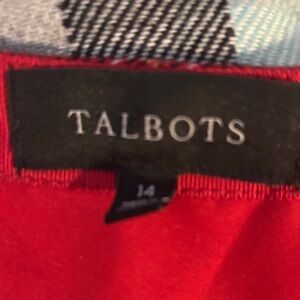 Talbots Vibrant Red Apparel